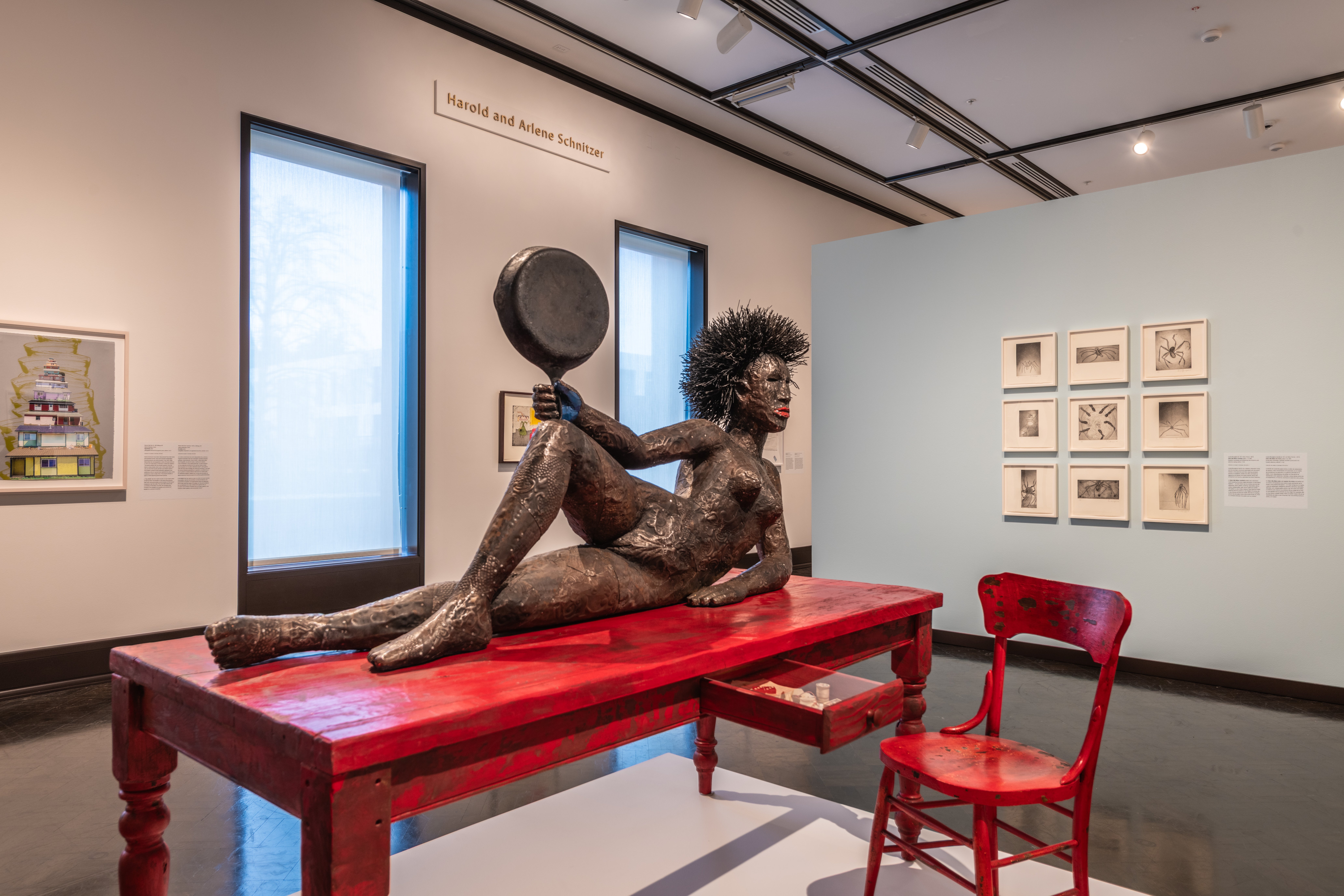 Installation of Love, Desire, and Sorrow: From the Collection of Jordan D. Schnitzer and His Family Foundation